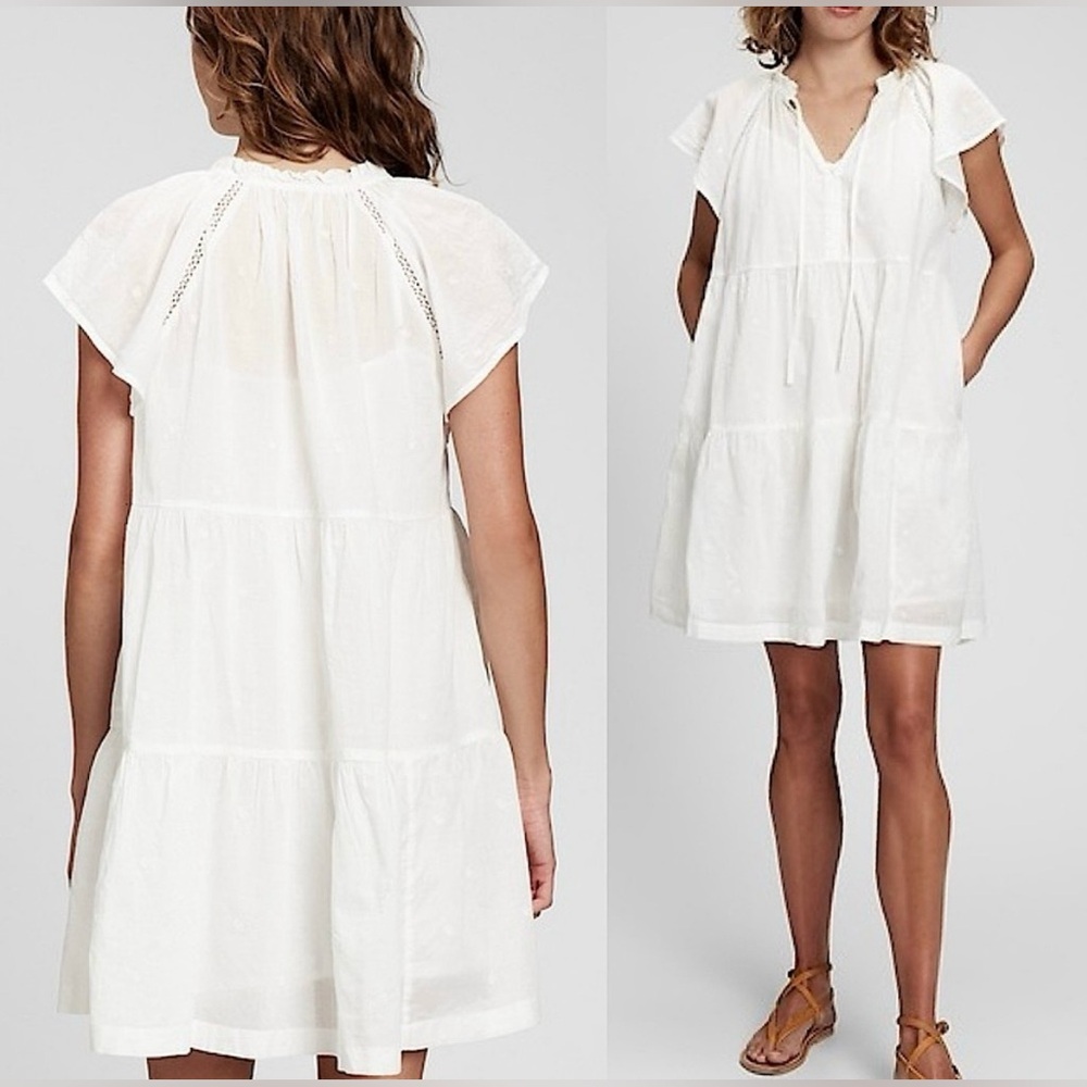 GAP White Mini Dress